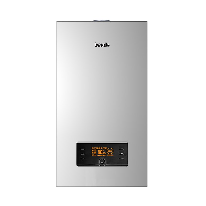 Caldera combinada de gas y combustible dual